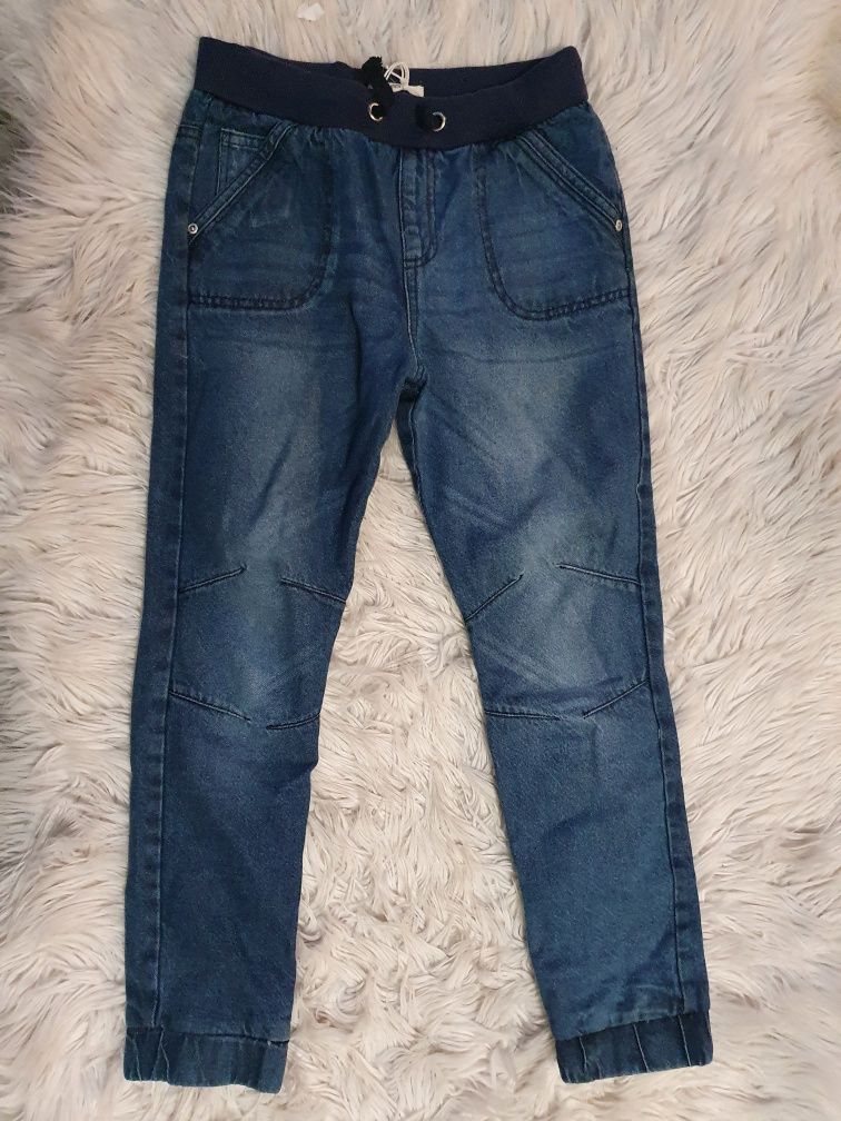 Spodnie jeansowe dżinsowe chlopiece 134