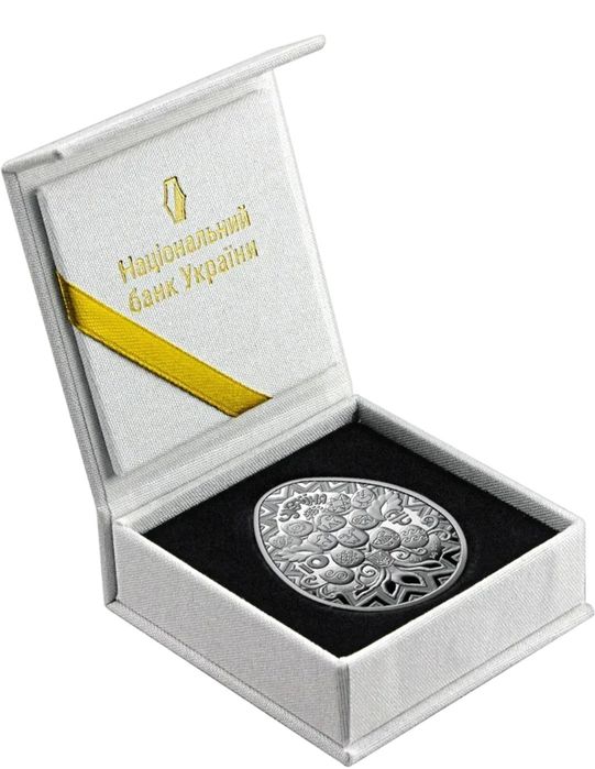 Писанка срібло ауц