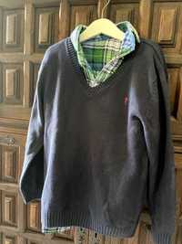 Conjunto pullover + camisa Lanidor Kids :: TAMANHO 8