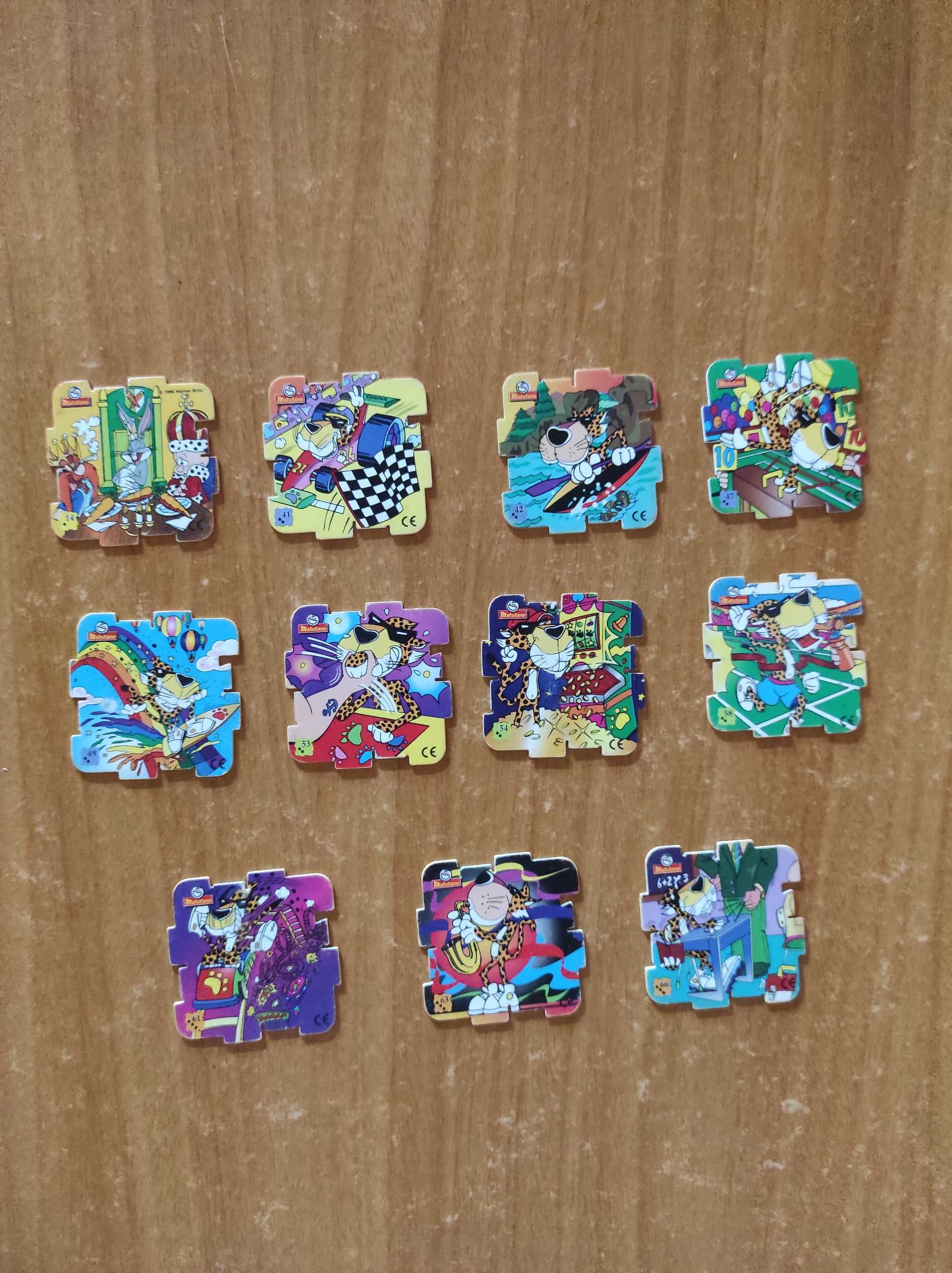 Tazos puzzle da Matutano
