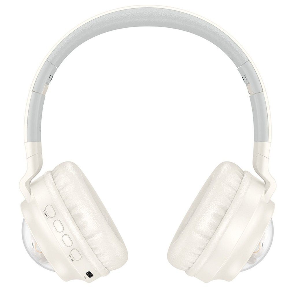 HOCO słuchawki bezprzewodowe bluetooth nagłowne W50 białe
