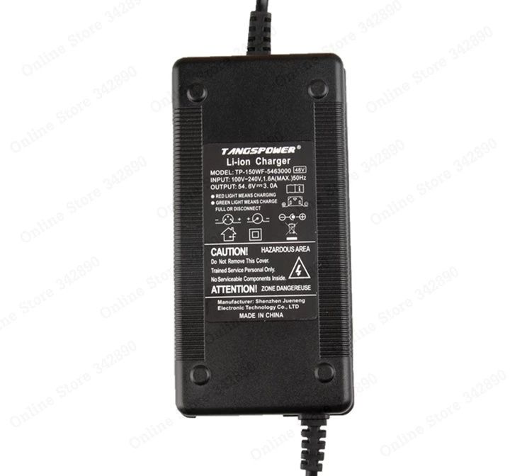 Ładowarka do roweru elektrycznego 48V 3A Jack li-ion.