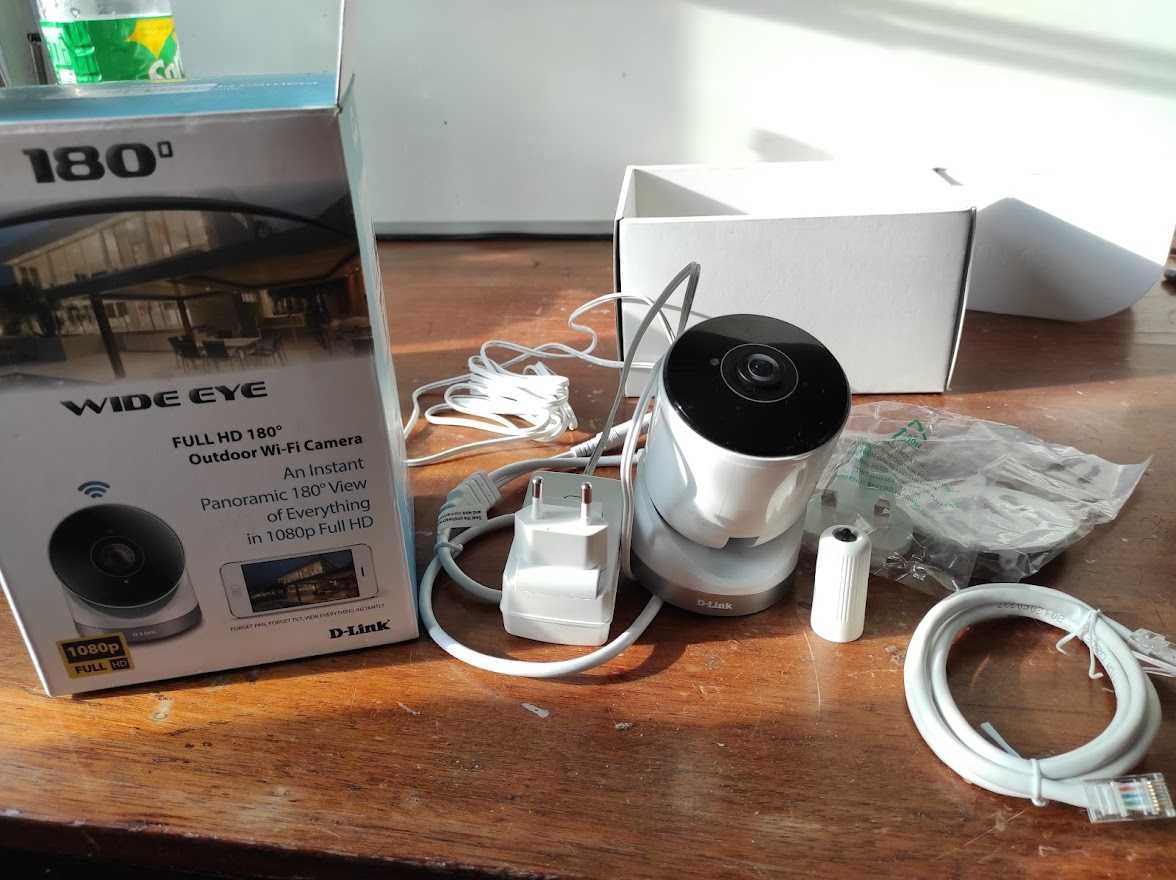 Камера відеонагляду D-Link DCS-2670L Full HD 180 Outdoor WiFi