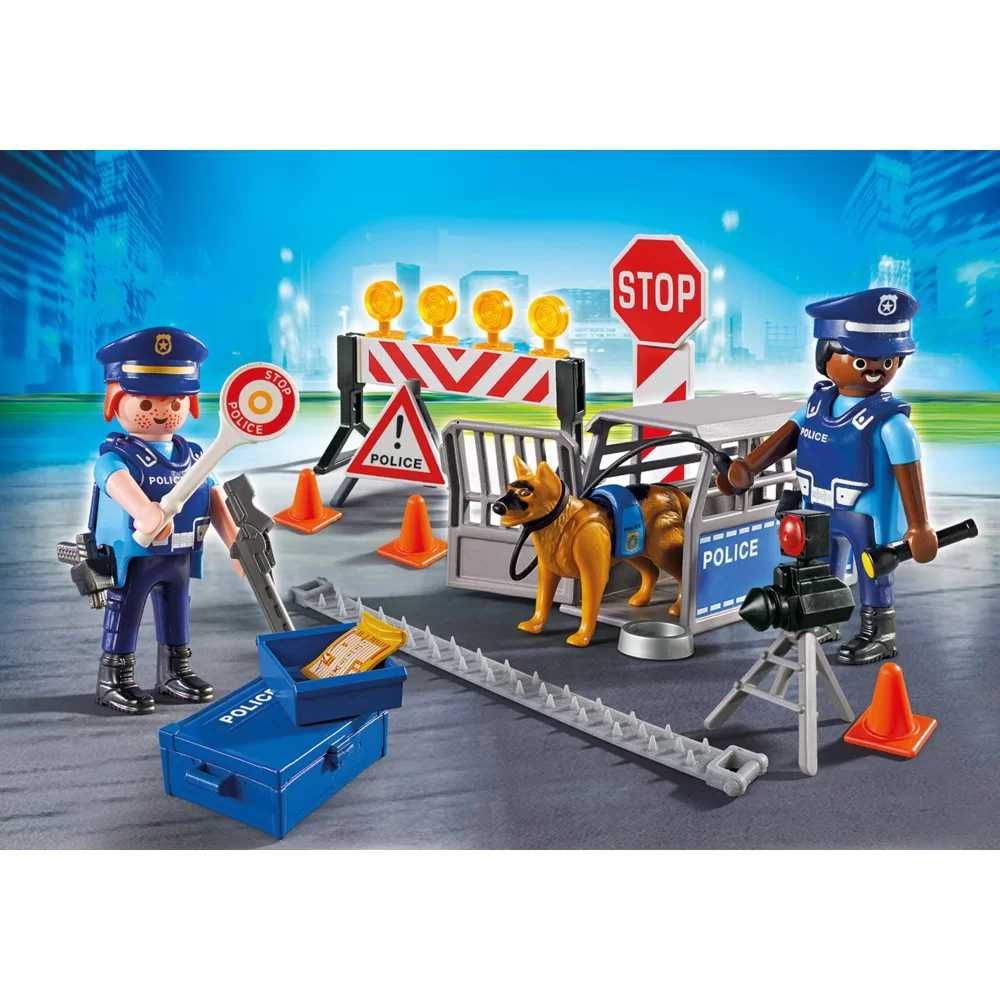 Playmobil City action 6924 Blokada policyjna