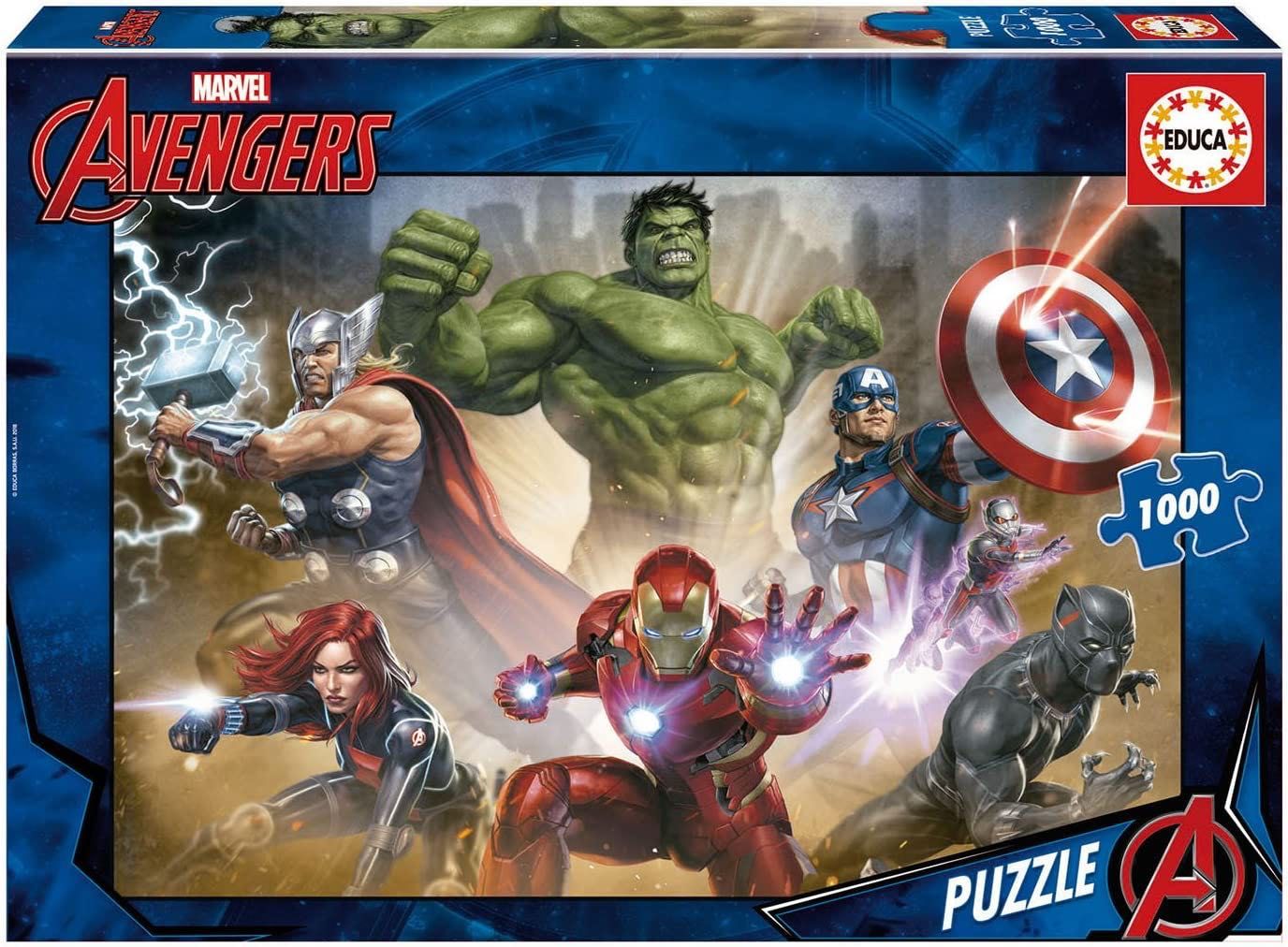 Puzzle Os Vingadores - 1000 peças - Educa