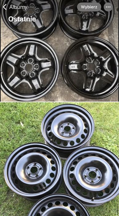Felgi stalowe strukturalne i zwykłe 16 5x105 opel chevrolet