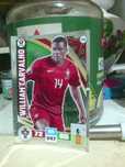 William carvalho Portugal topps card prateada