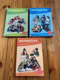 Podręczniki matematyka 1,2,3 ZESTAW