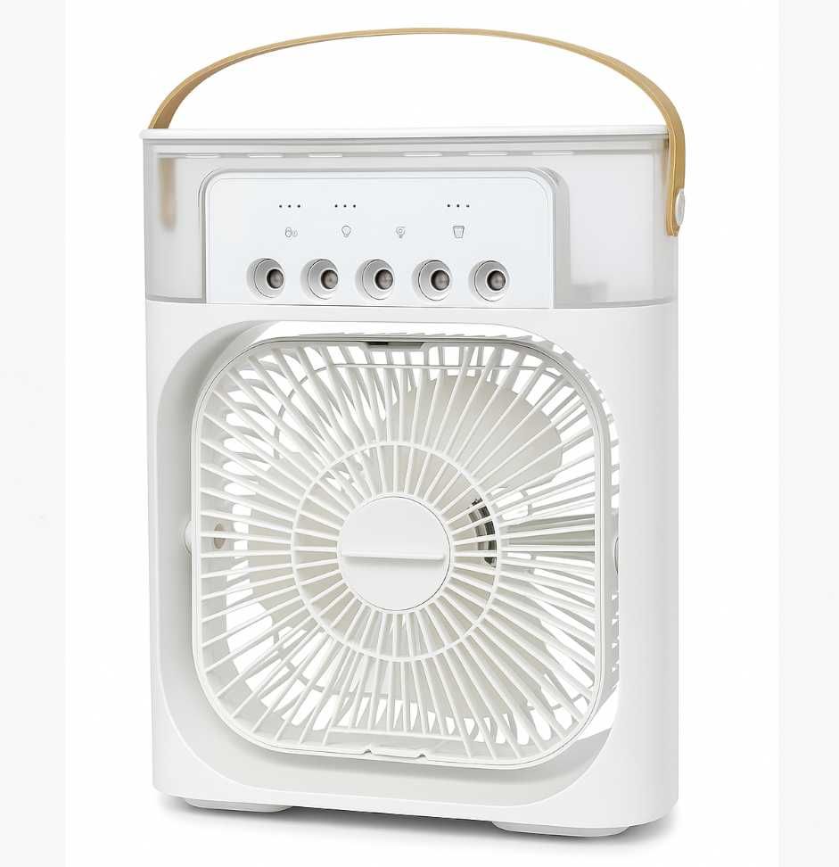 Mini Klimatyzator 3W1 Przenośny Wentylator Nawilżacz Powietrza