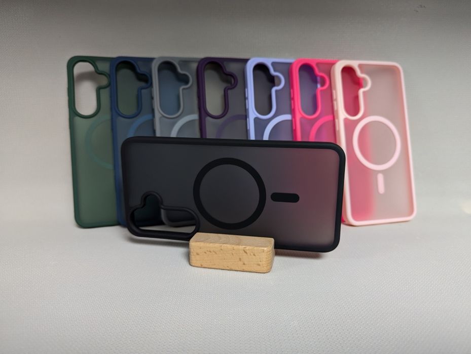 Samsung S25 FE Противоударный чехол BQ MagSafe все модели