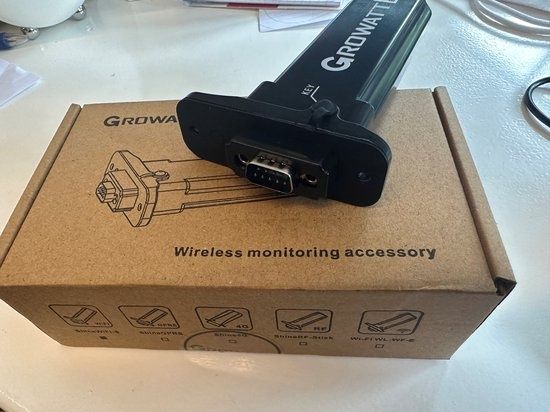Growatt system monitoringu