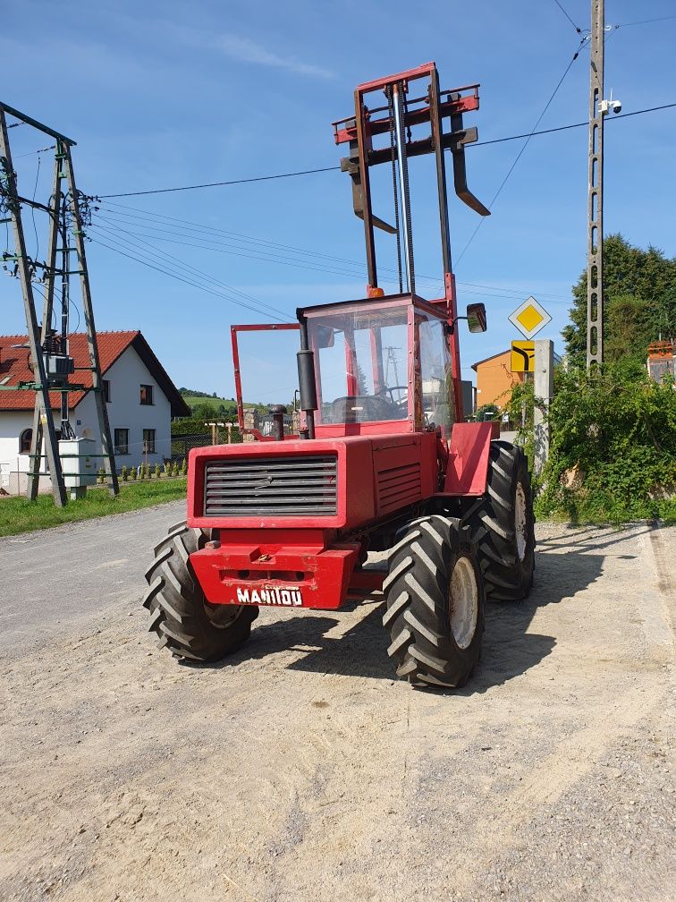 Wózek widłowy terenowy Manitou Jcb Cat Sanderson Case Massey Ferguson