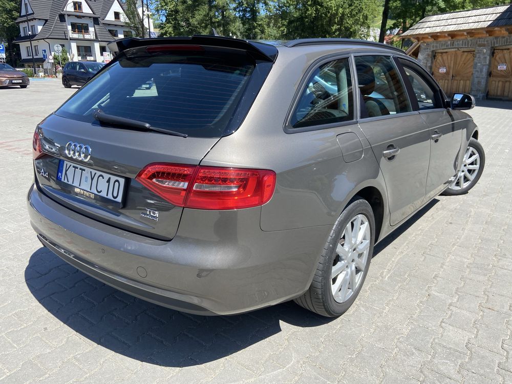 Audi a4 2.0 tdi 190km quattro navi multifunkcja tempomat bogata wersja