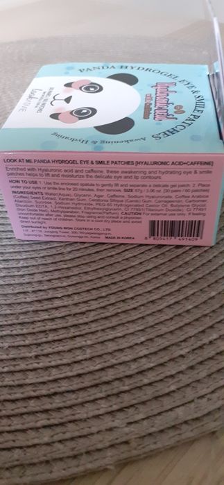 Hydrożelowe płatki pod oczy