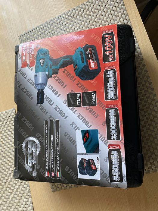 Okazja! Klucz udarowy akumulatorowy