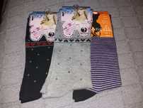 3 pares de meias novas