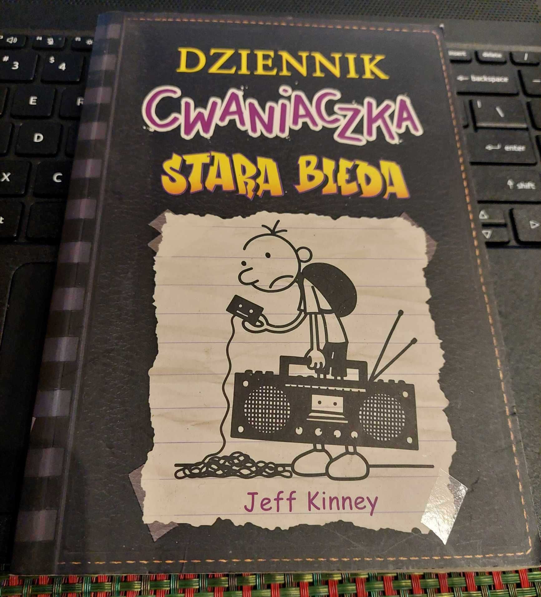 Książka Jeff Kinney Dziennik Cwaniaczka Stara Bieda