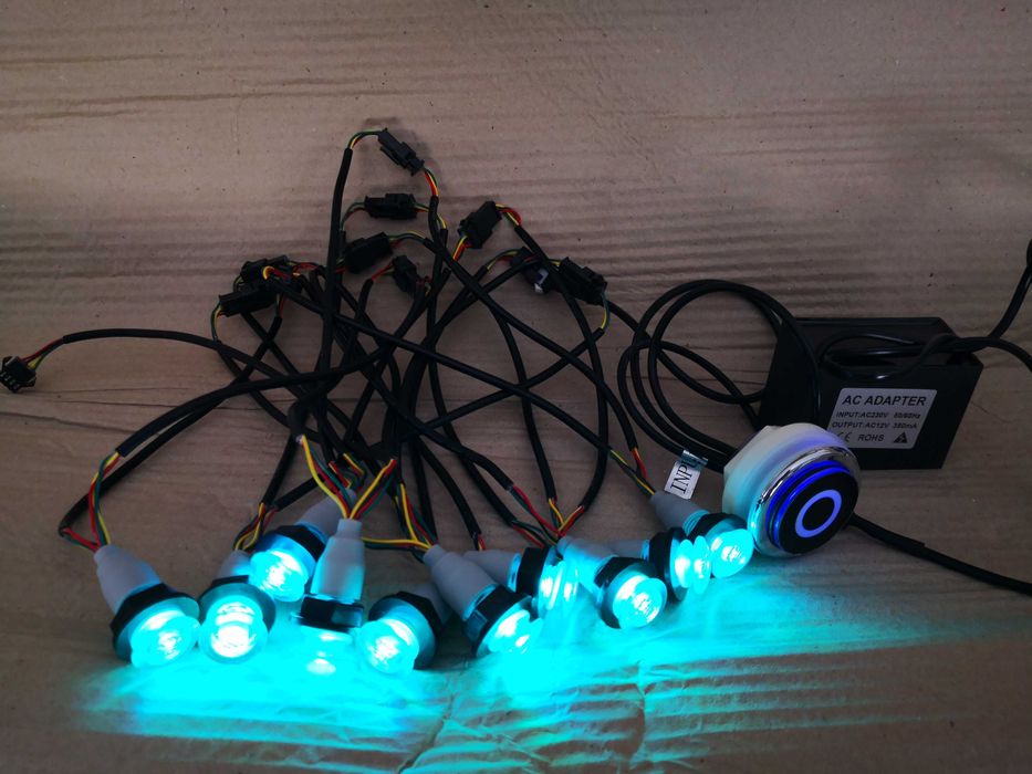 Lampli podwodne LED balia jacuzzi wanna 10 szt