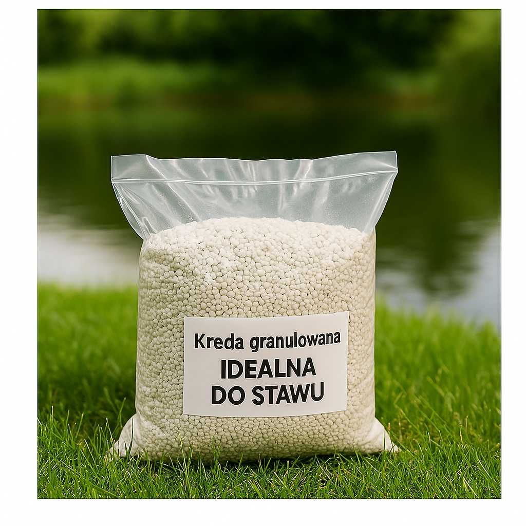 Kreda stawowa, kreda do stawu, kreda do oczka wodnego, kreda  20kg