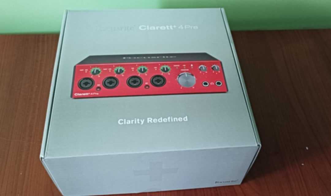 Focusrite Clarett+ 4Pre / Interfejs audio