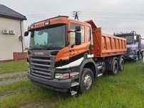 Scania P 380 6x4 Mailler z Niemiec
