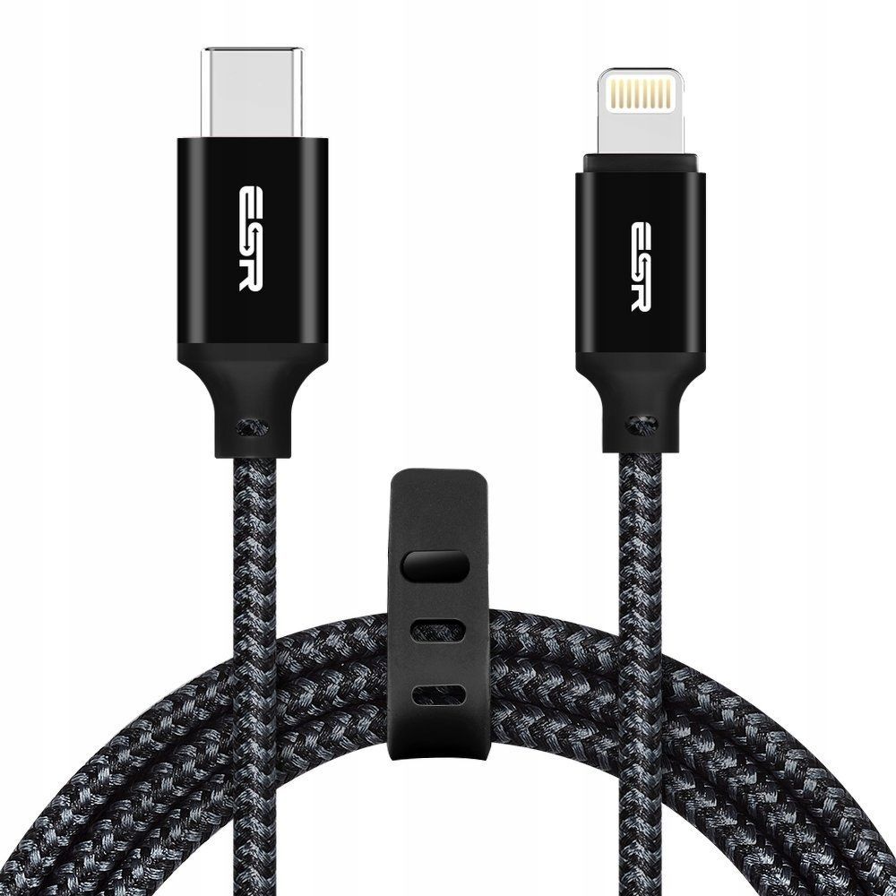 Kabel Przejściówka ESR Apple Lightning USB C 1m