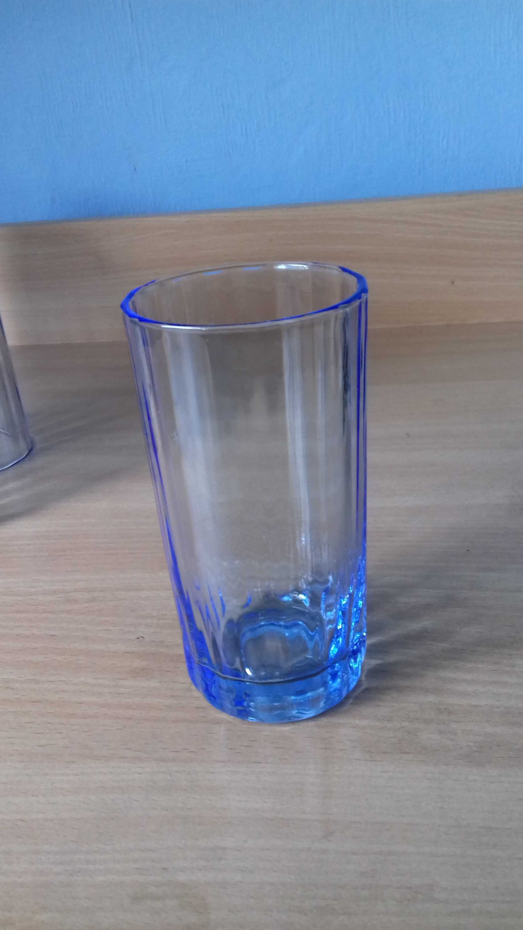 6 tureckich szklanek - odcień niebieski