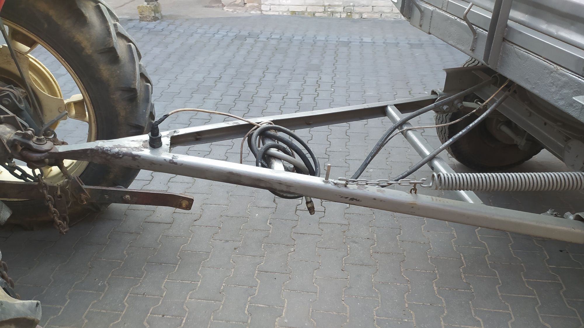 Przyczepa rolnicza czeska Brandys bss 5,5 tony kiper wywrotka