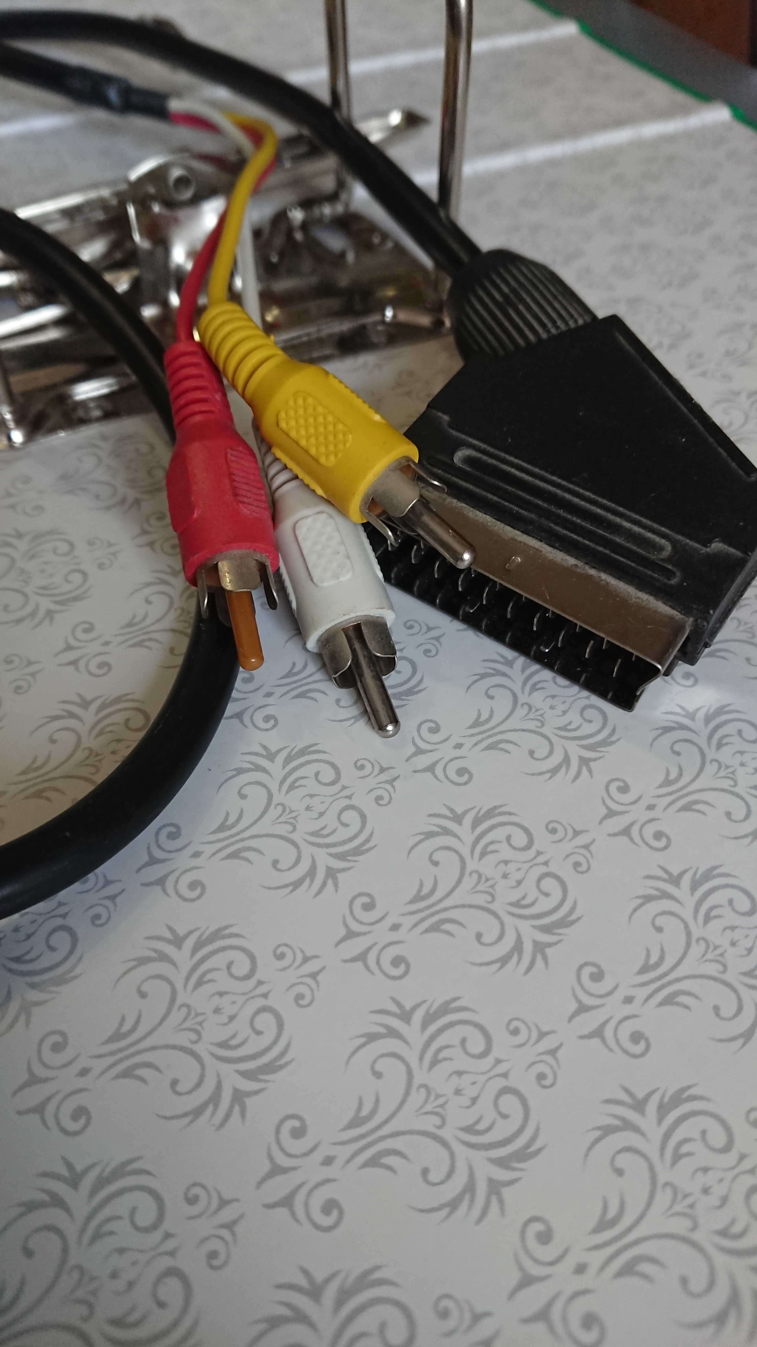 Кабель SCART Тюльпани 3rca DIN HDMI