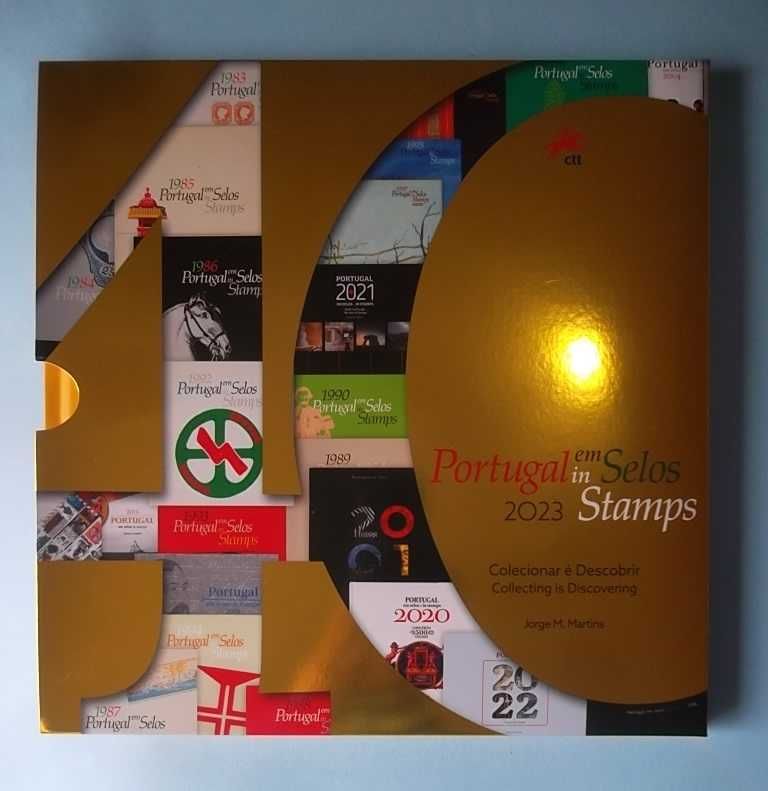 10 Livros dos CTT Correios - Portugal em Selos, e outros