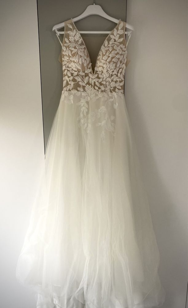 Piękna suknia ślubna Florencja r. 36