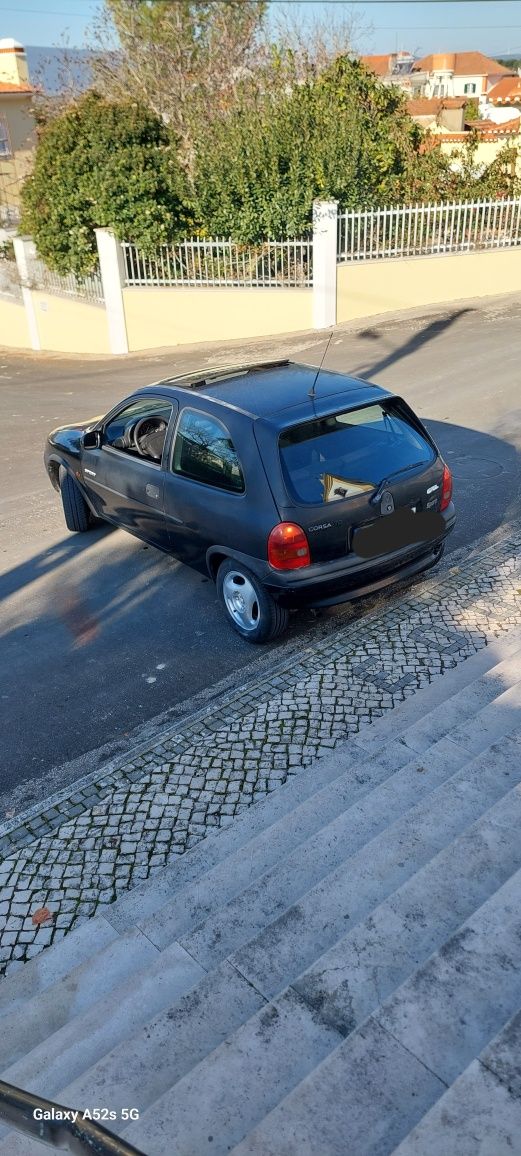 Opel Corsa-B 1.5 turbo diesel ano1996 insp3/2026 pneus semi novos