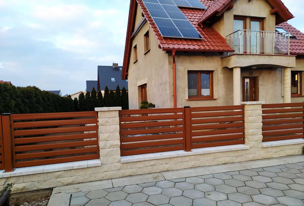 Ogrodzenia, Bramy furtki przęsła