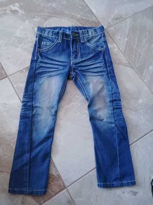 Spodnie jeans 98