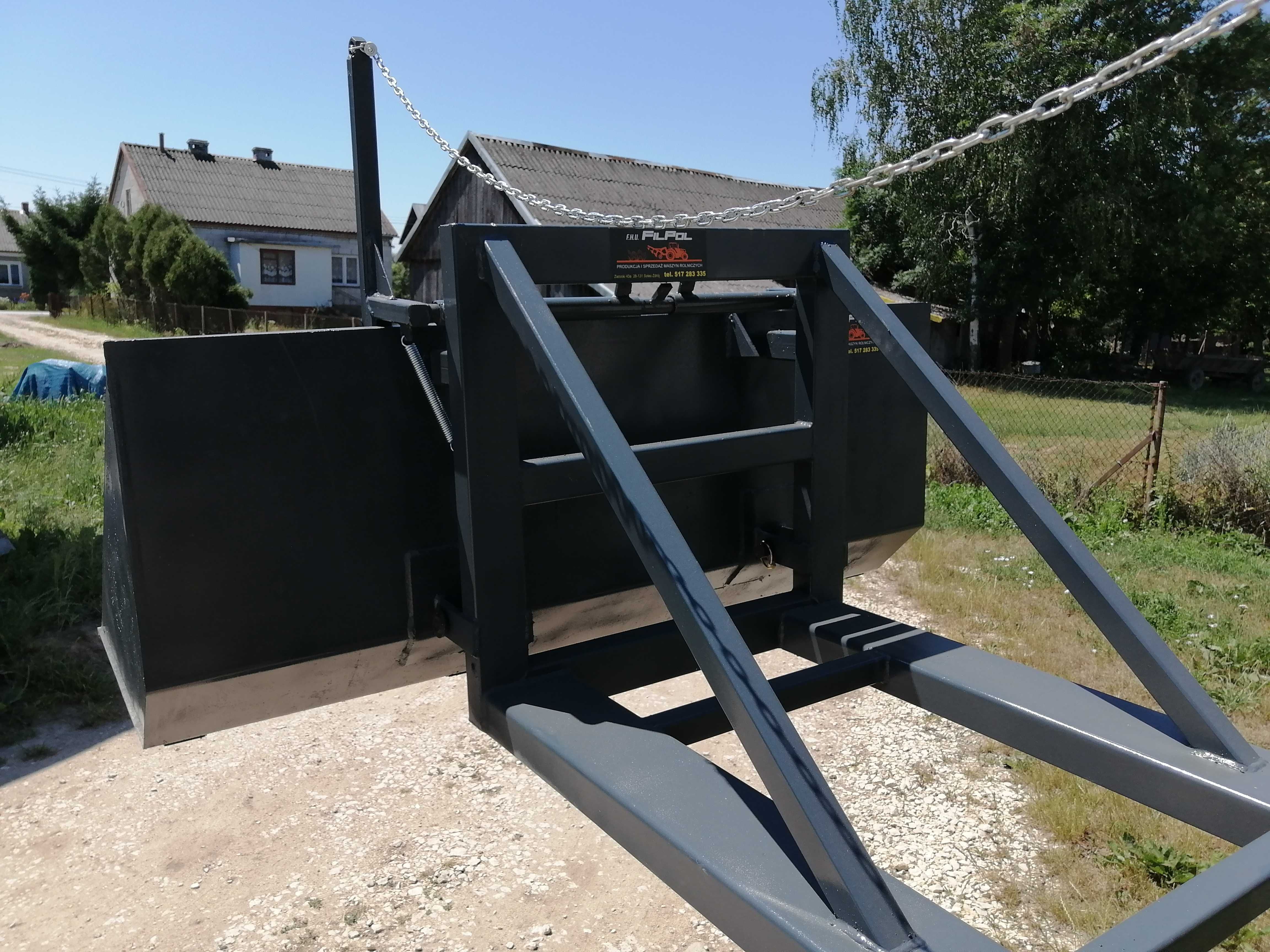 Łycha z Kiprem, szufla na widły, łycha do wózka widłowego
