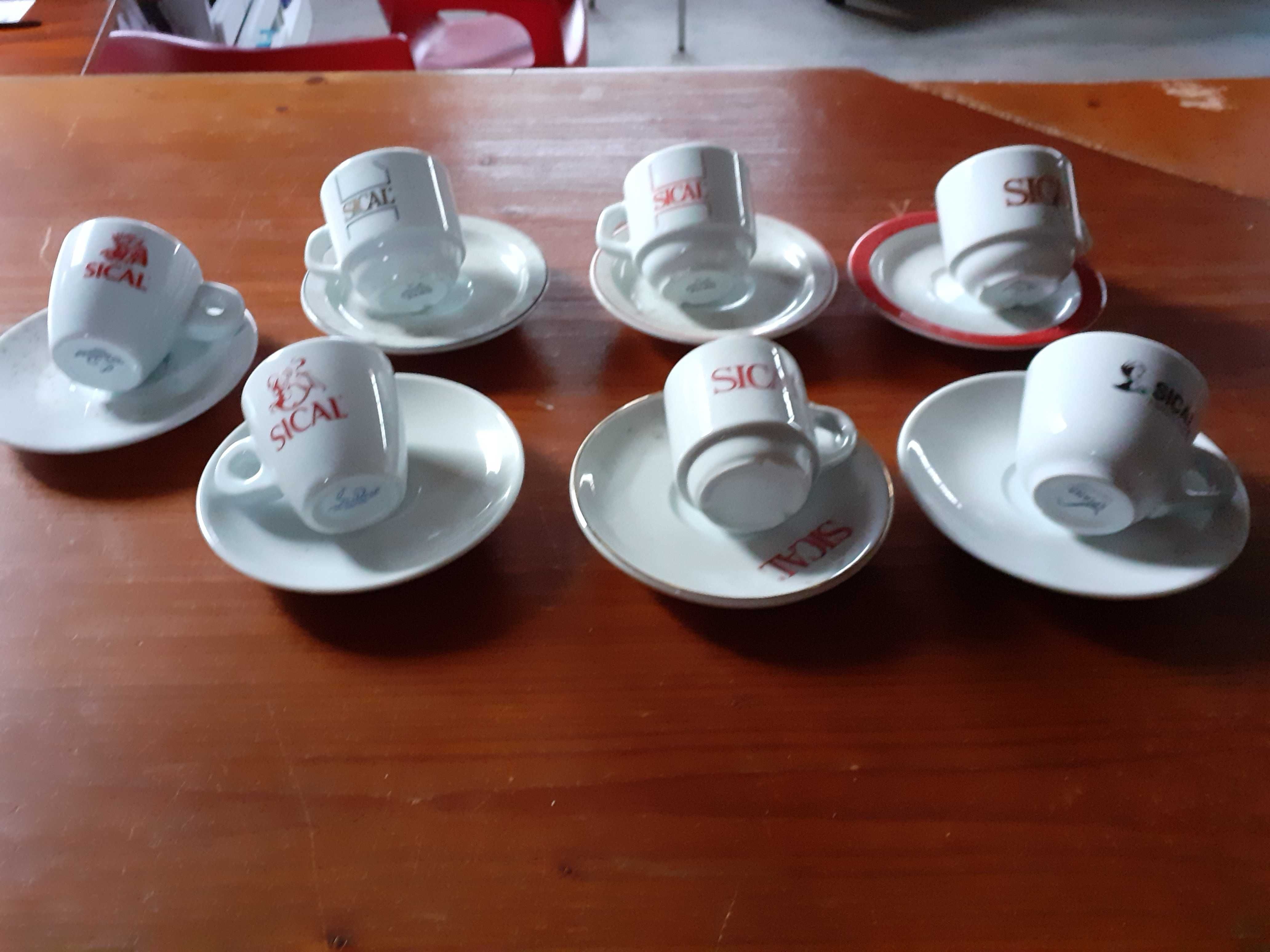 Chávenas de café Sical