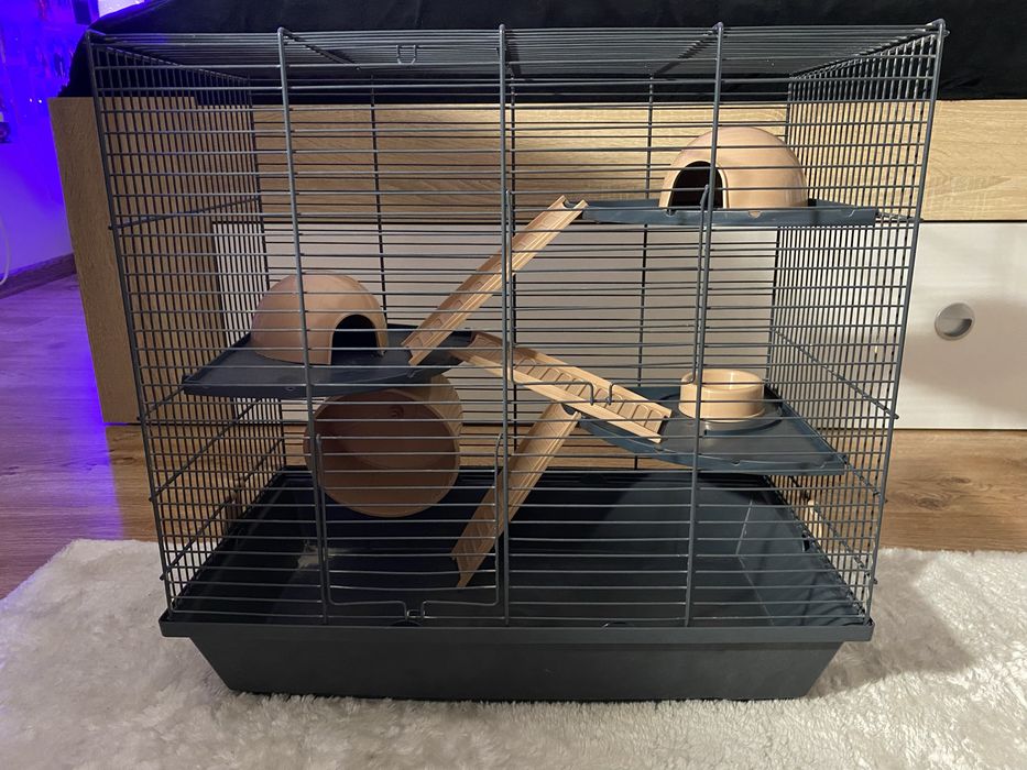 Klatka dla chomika + akcesoria