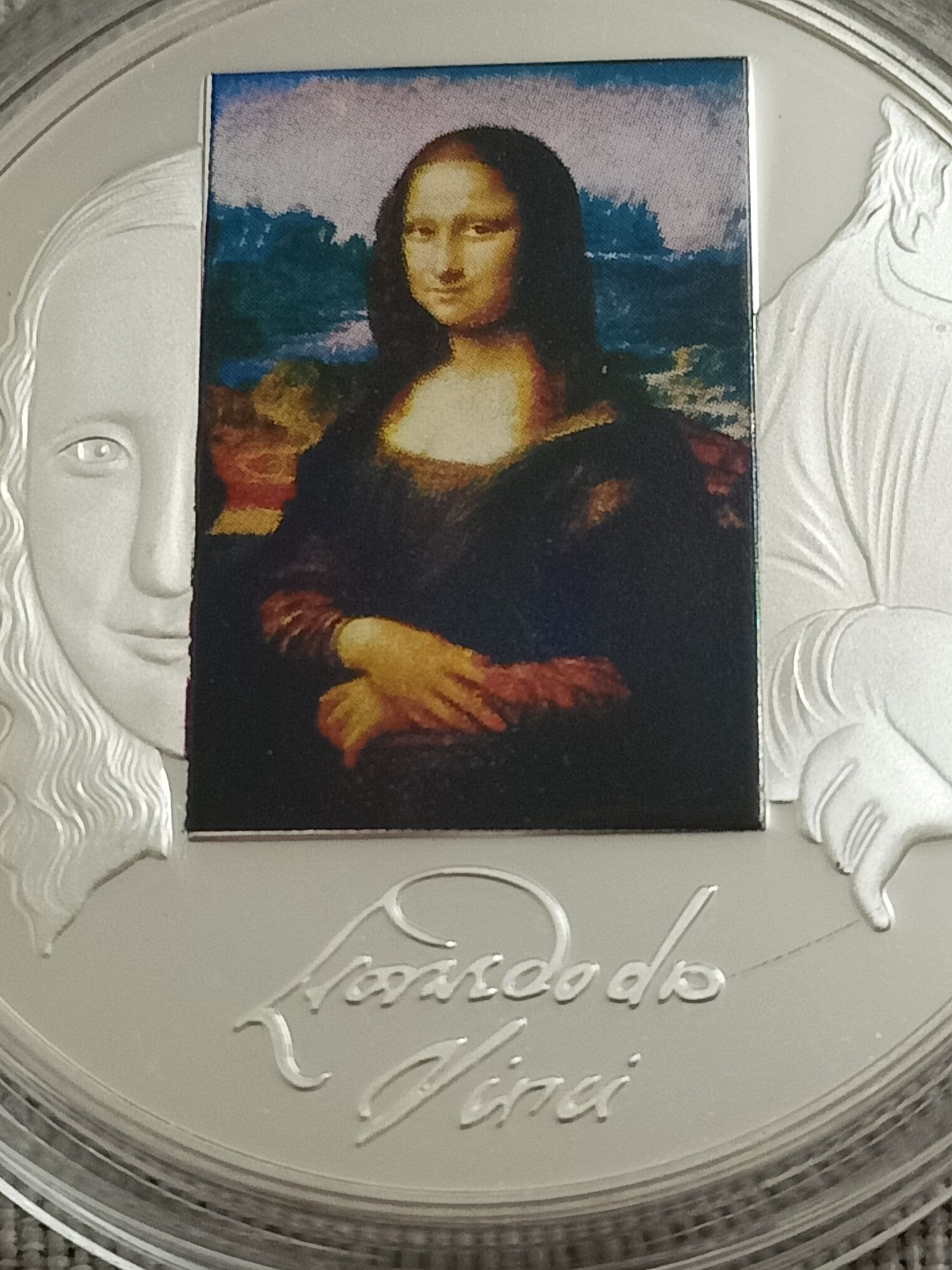 Leonardo Da Vinci - Mona Lisa - Numizmat Kolor Proof