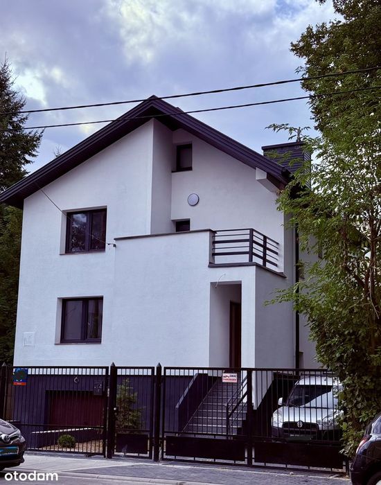 Wolnostojący budynek (ok. 250 m²), parking, ogród, Metro Służew 3 min