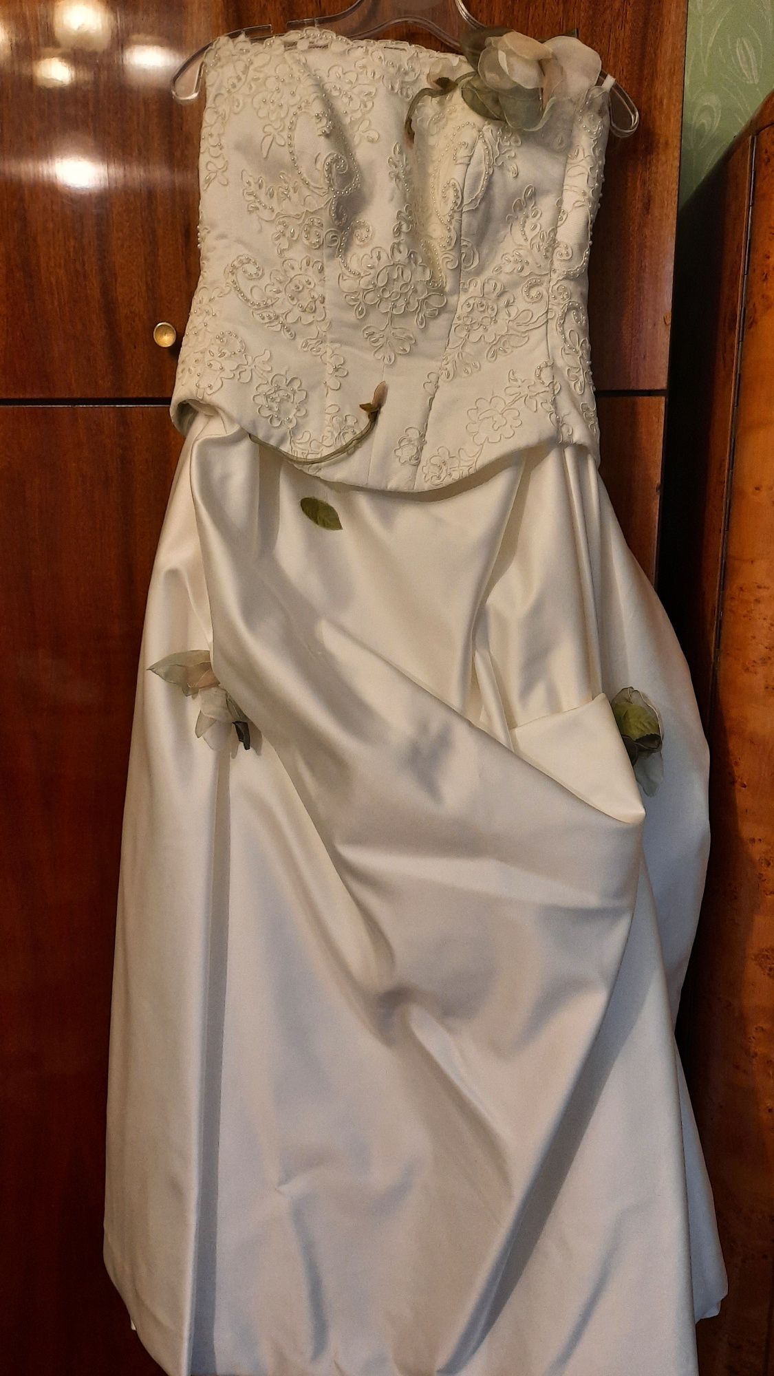 Suknia ślubna gorset+ spodnica
