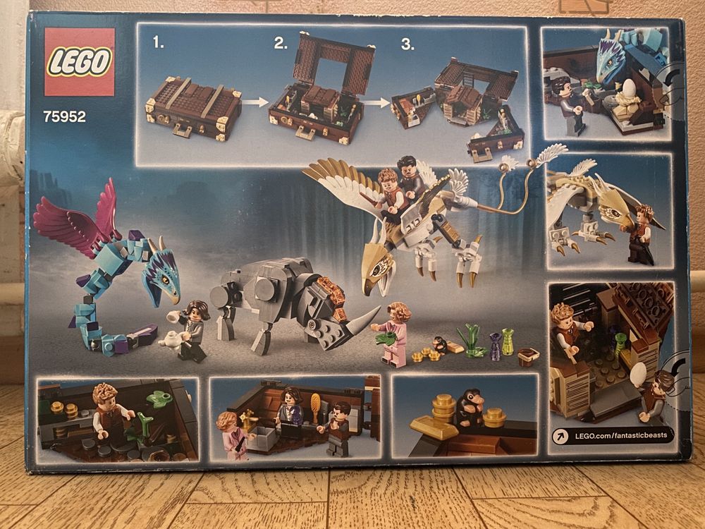 Lego 75952 Fantastic Beasts™ Чемодан Ньюта Саламандера (новый)