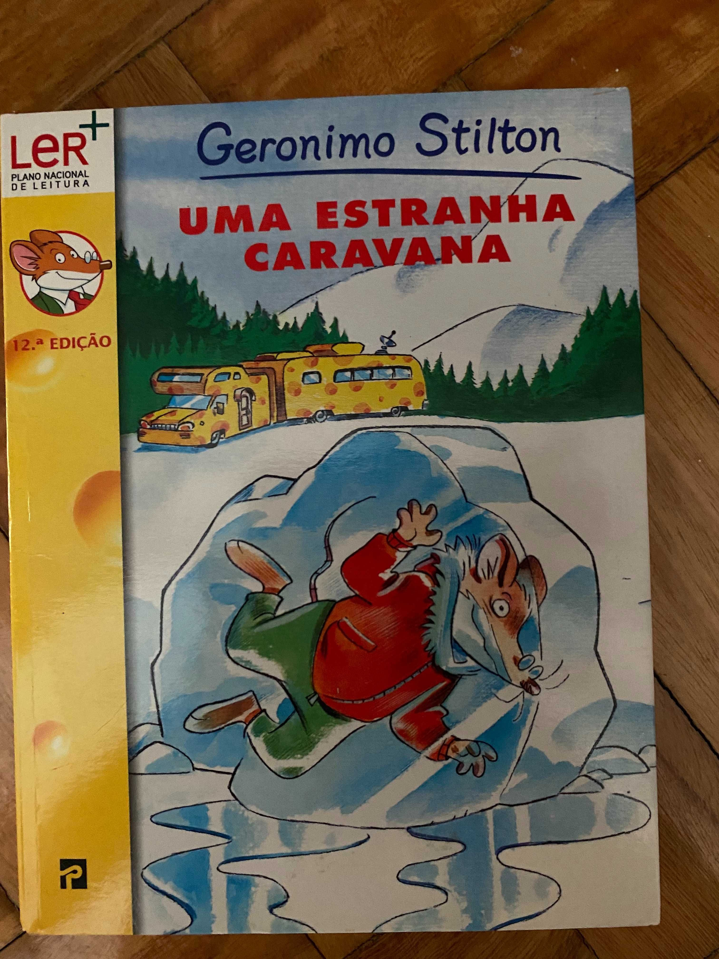 Livro "Geronimo Stilton - Uma Estranha Caravana"