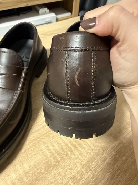 Шіряні лофери чоловічі 42 р