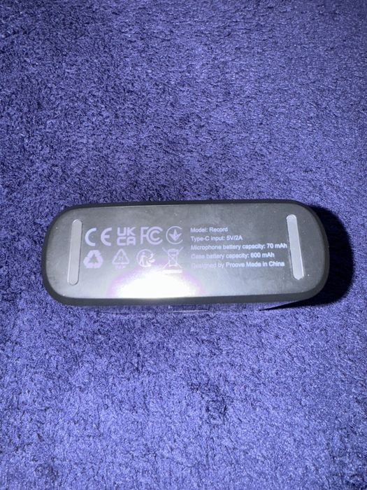 беспроводной петличный микрофон Proove Record оригинал