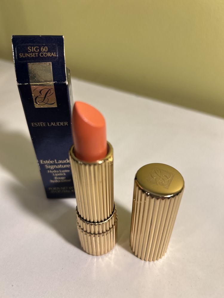 Estee Lauder Signature lipstick 60 sunset coral- pomadka szminka