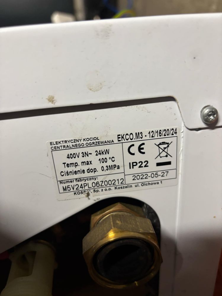 KOSPEL Elektryczny kocioł EKCO.MN3-12/16/20/24kW moduł wiFi