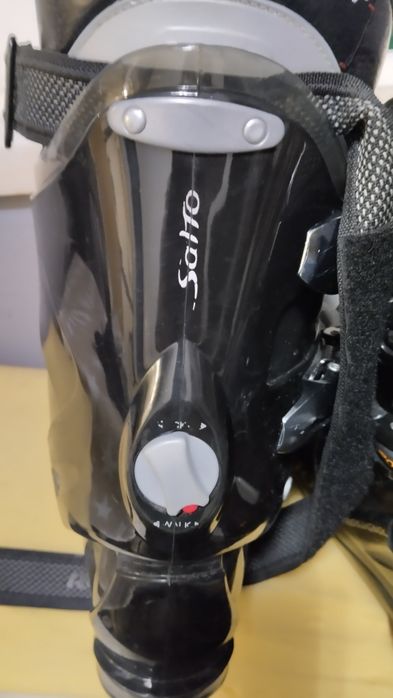 Mochila Lance e botas de ski Rossignol Salto STS Cockpit