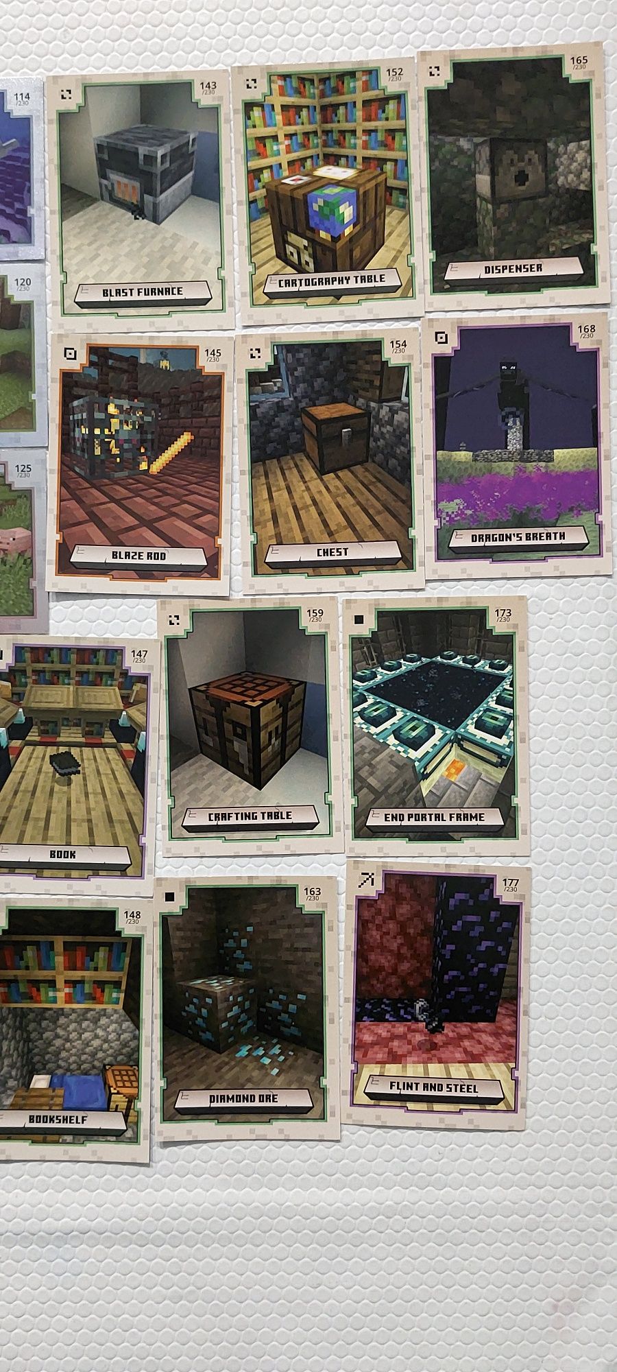 Cartas Minecraft + Capa Arquivadora com 80 Cartas Novas