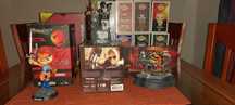 Estatuas e figuras de jogos thundercats,mortal km, army of 2