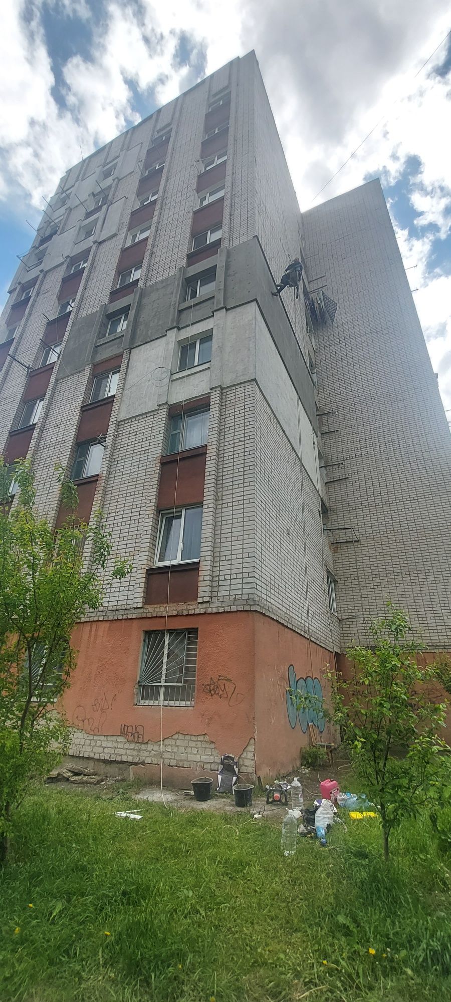 Утеплення фасадів квартир стін.Висотні роботи Недорого.Монтаж козирків